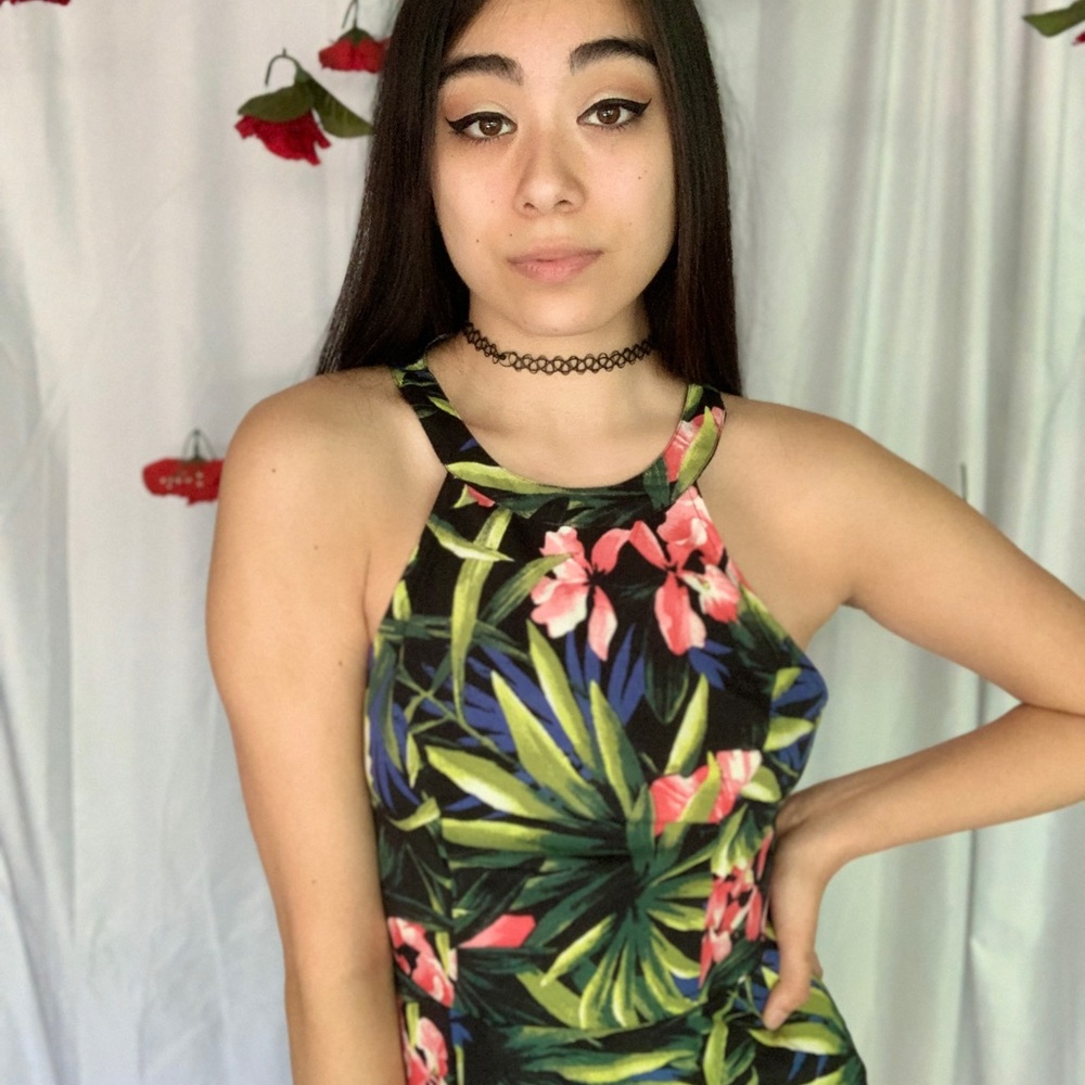 Jungle dress by hollister
